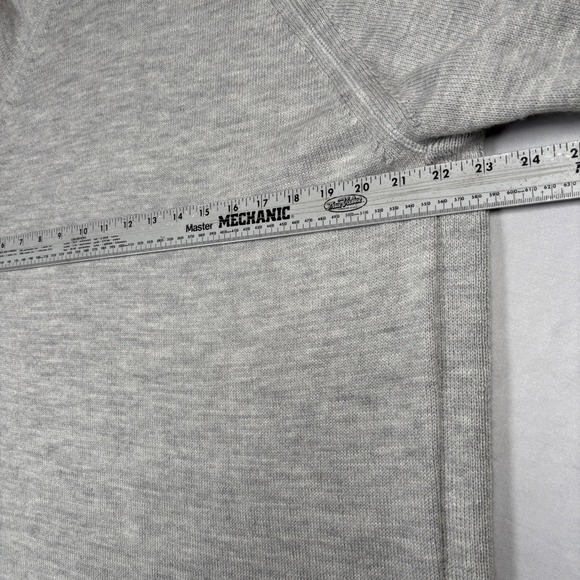 PAKA Crewneck Sweater Mens XL Grey Royal Alpaca Handmade  Raglan Long Sleeve - Picture 4 of 11